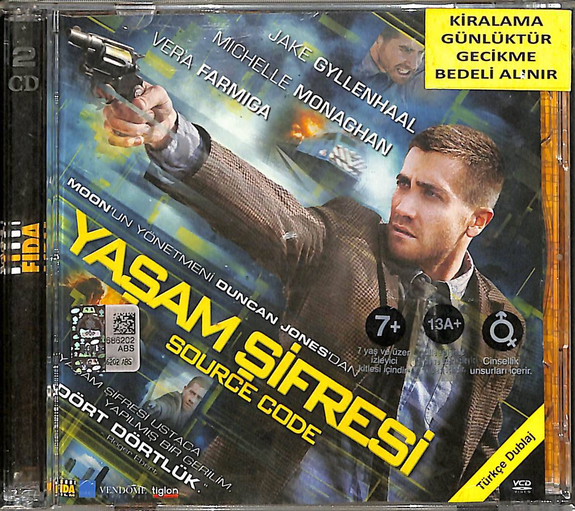 Yaşam Şifresi – Source Code (2011) Orjinal VCD Film VCD29084 - 1