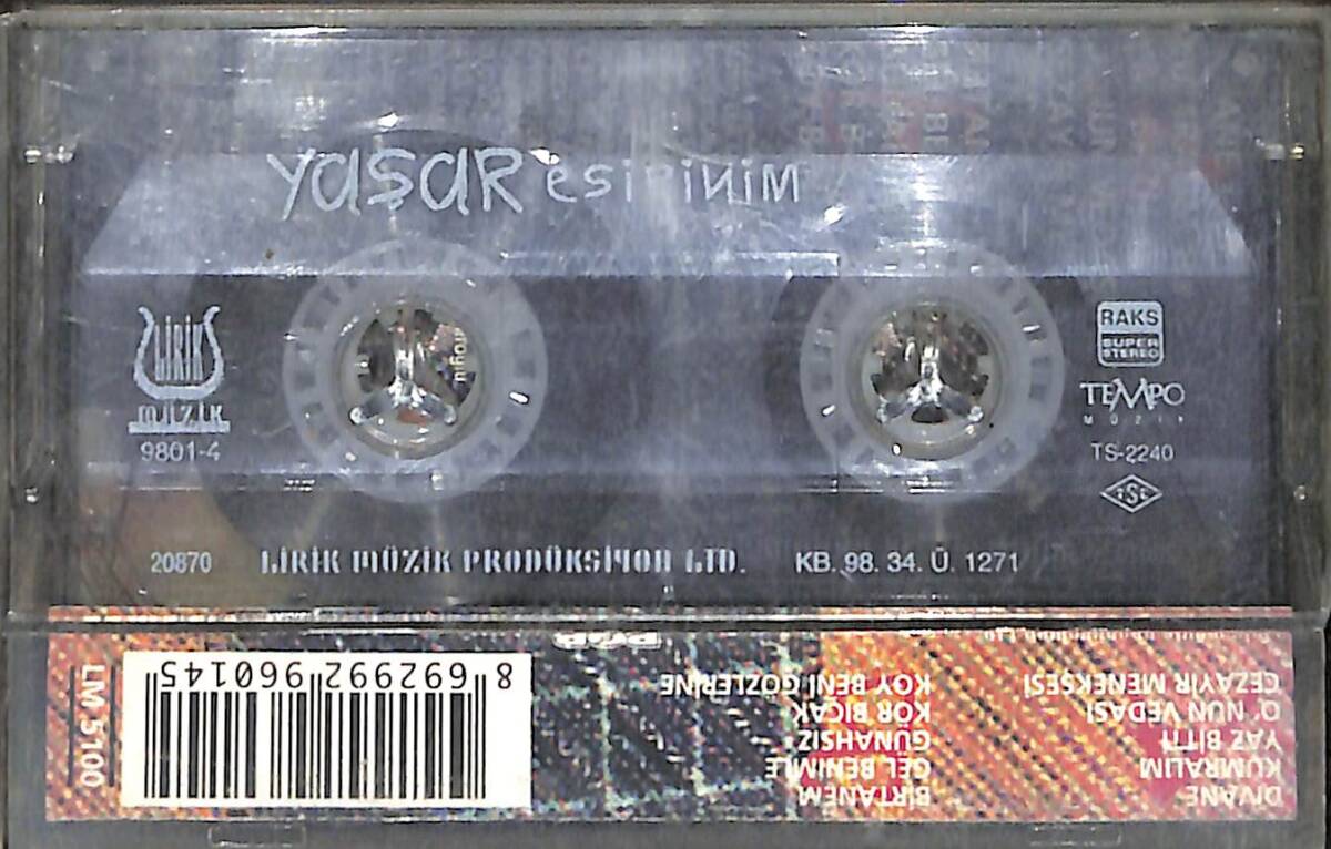Yaşar - Divane Kaset (İkinci El) KST27958 - 2