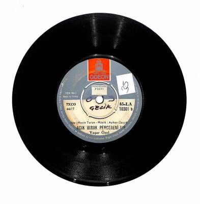 Yaşar Özel - Gel De İçme Şu Dünyanın Kahrına / Açık Bırak Pencereni Plak (10/7) PLK19817 - 2