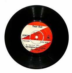 Yaşar Özel - Gördüğüm Her Çiçekte Sen Varsın İstanbul Plak (107) PLK19812 - 1