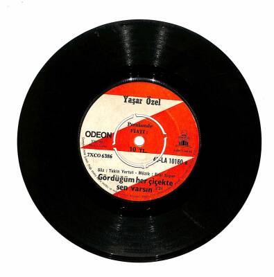 Yaşar Özel - Gördüğüm Her Çiçekte Sen Varsın İstanbul Plak (107) PLK19812 - 1