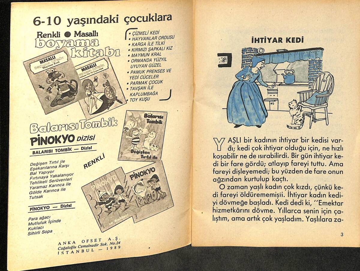 Yaşayan Ünlü Masallar - İhtiyar Kedi NDR100156 - 2