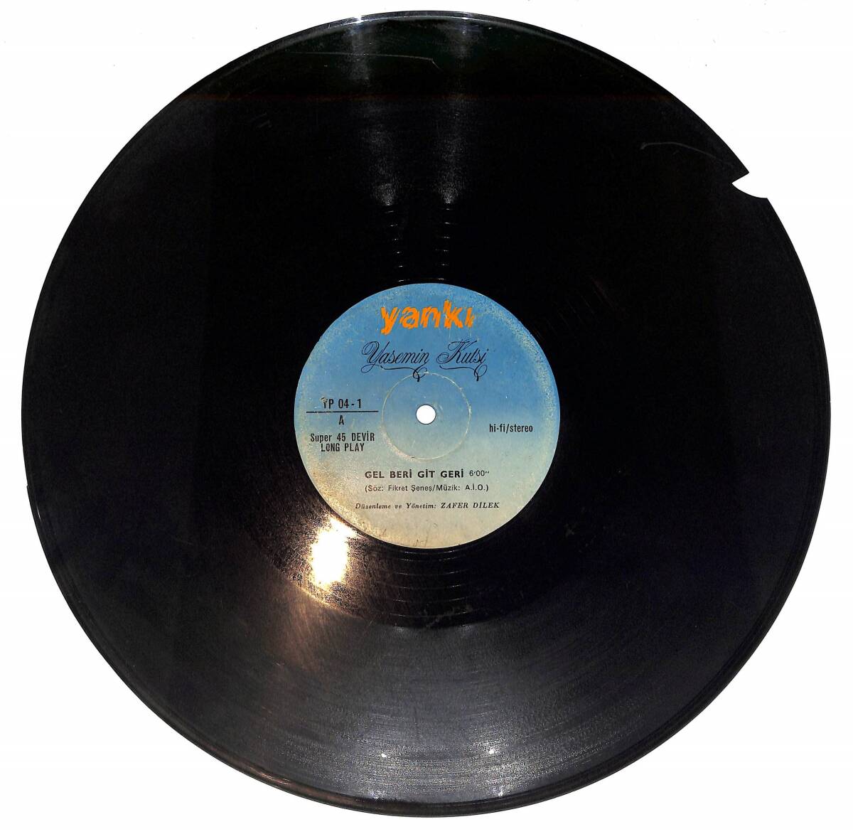 Yasemin Kutsi - Gel Beri Git Beri LP PLAK (Açıklamayı Okuyunuz) PLK26644 - 1