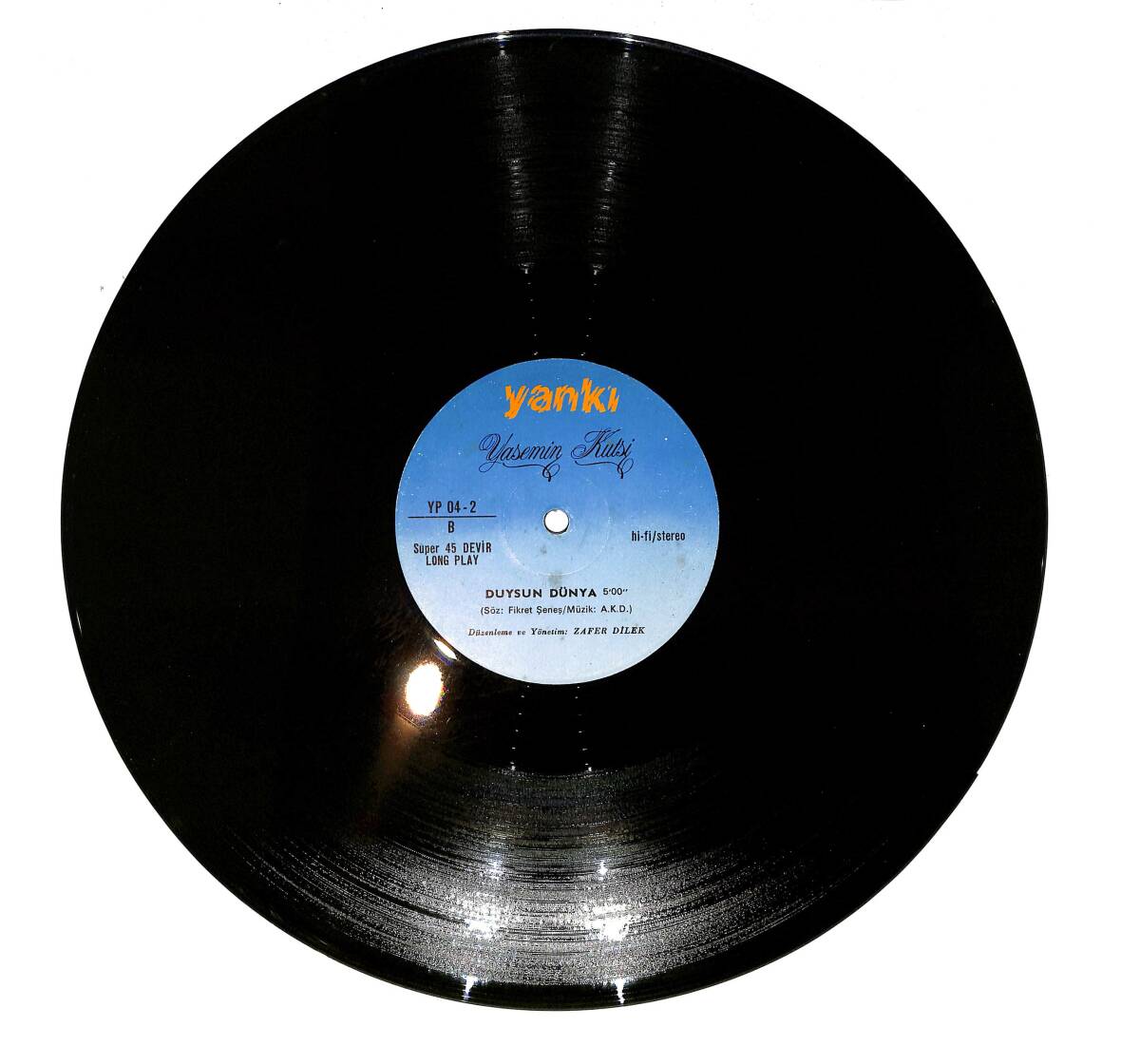Yasemin Kutsi – Yankı LP PLAK (10/8.5) (VG++) PLK26474 - 3