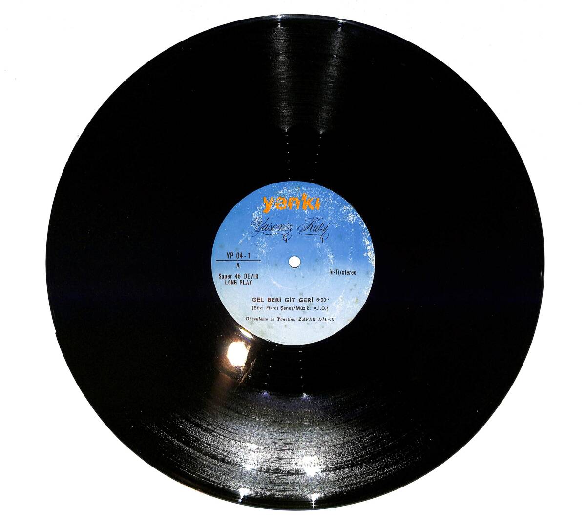 Yasemin Kutsi – Yankı LP PLAK (10/8.5) (VG++) PLK26474 - 4