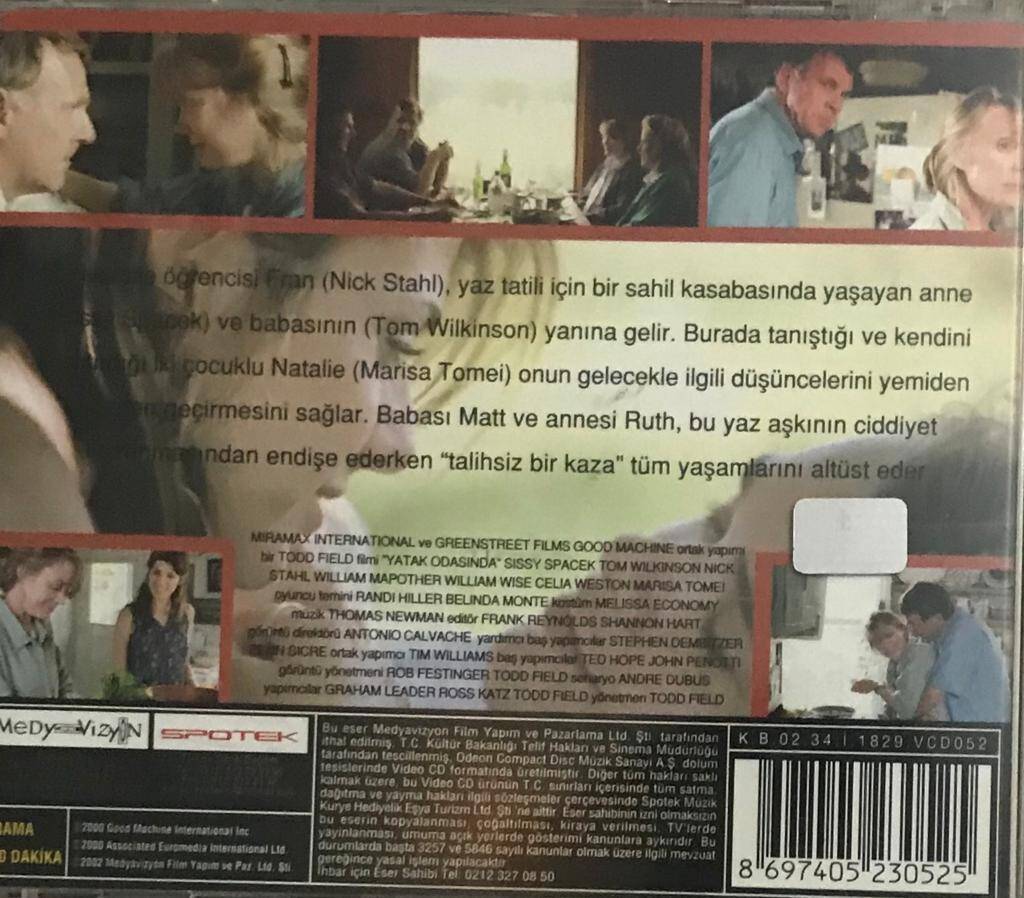 Yatak Odasında VCD Film VCD5524 - 2