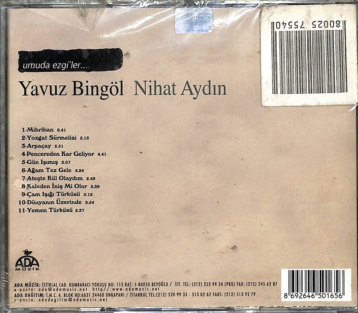 Yavuz Bingöl - Nihat Aydın - Umuda Ezgi'ler CD (Sıfır) CD4320 - 2