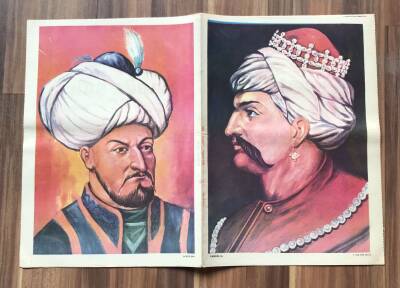 Yavuz Sultan Selim - Babür Şah Büyük Boy Poster GZ119360 - 1