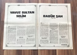 Yavuz Sultan Selim - Babür Şah Büyük Boy Poster GZ119360 - 2