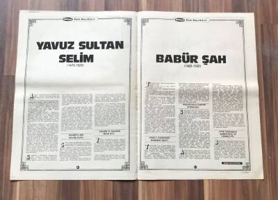 Yavuz Sultan Selim - Babür Şah Büyük Boy Poster GZ119360 - 2
