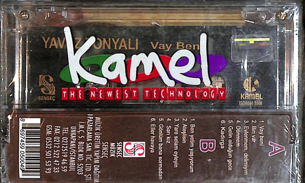 Yavuz Tonyalı - Vay Beni Kaset (Sıfır) KST26671 - 2