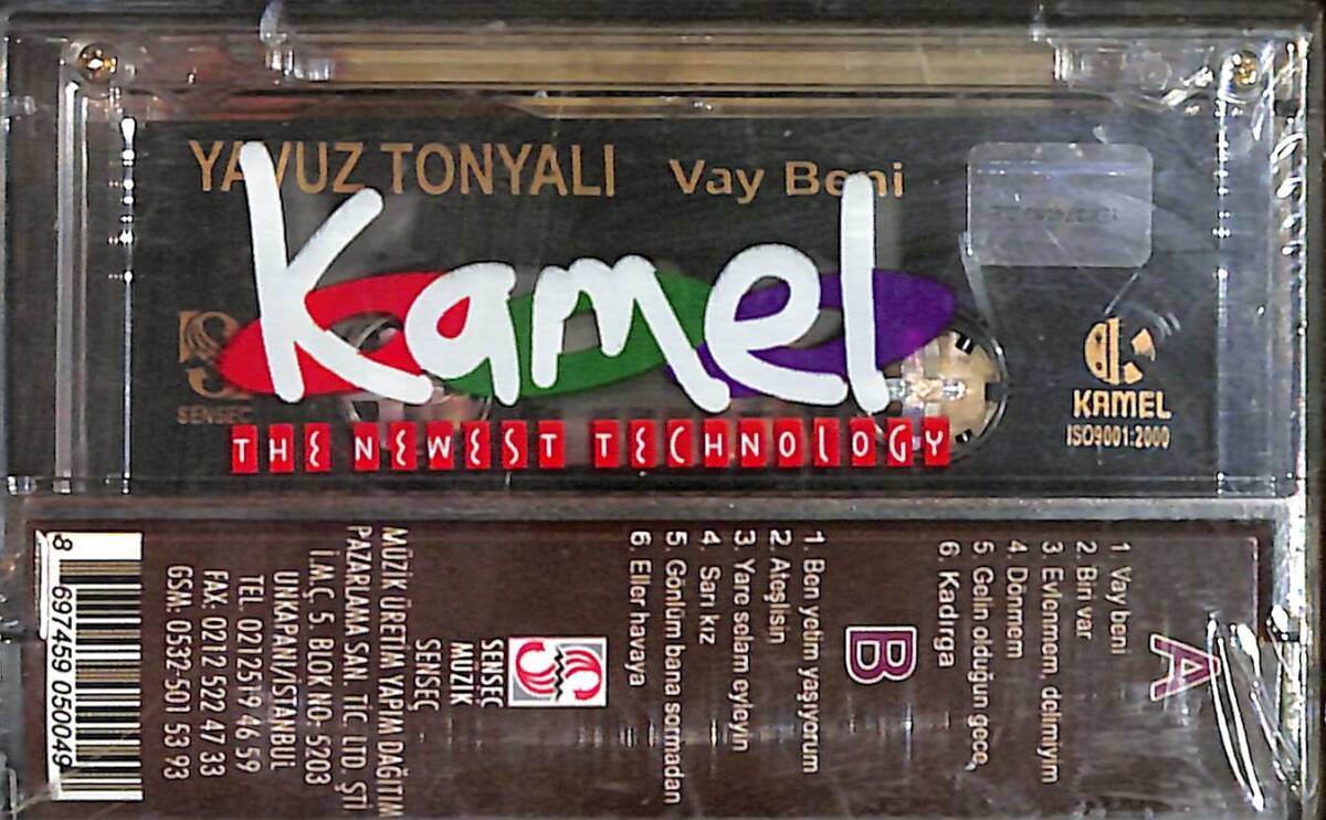Yavuz Tonyalı - Vay Beni Kaset (Sıfır) KST26693 - 2