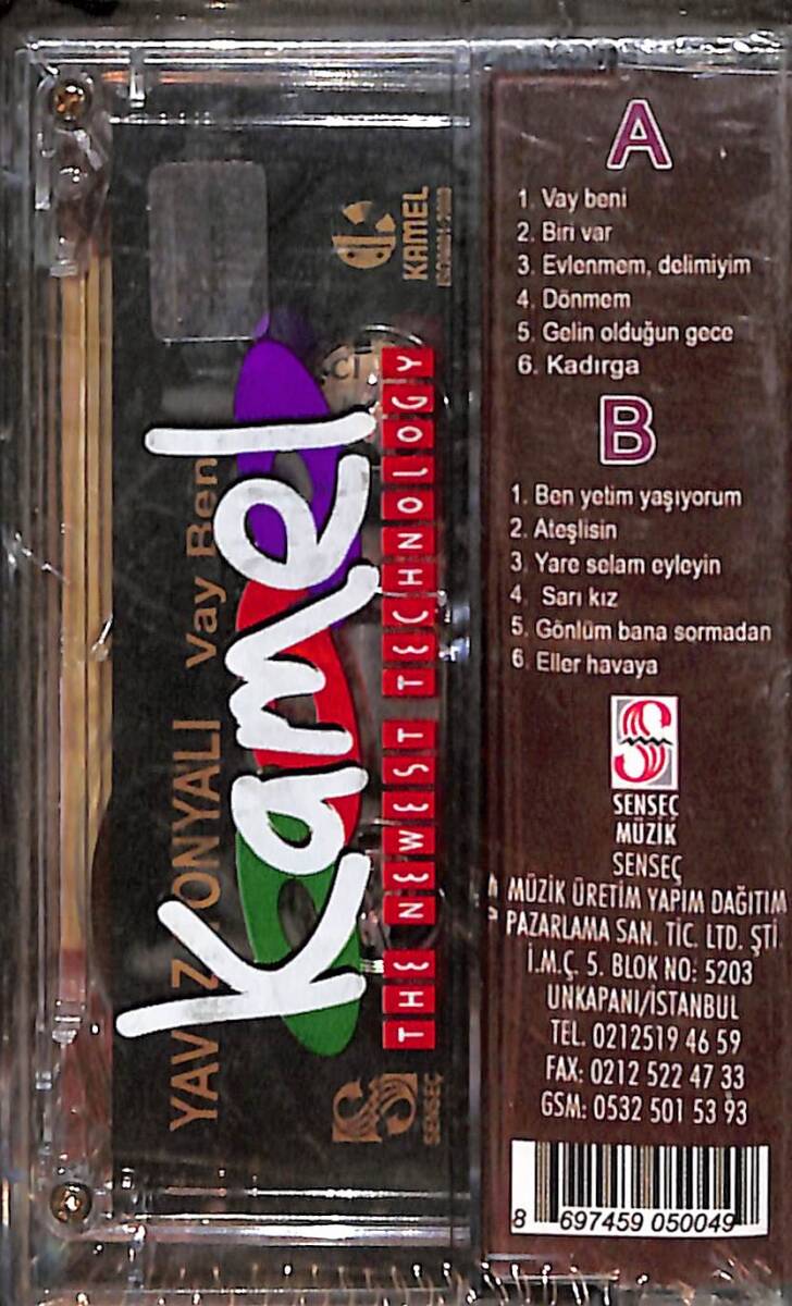 Yavuz Tonyalı - Vay Beni Kaset (Sıfır) KST28680 - 2