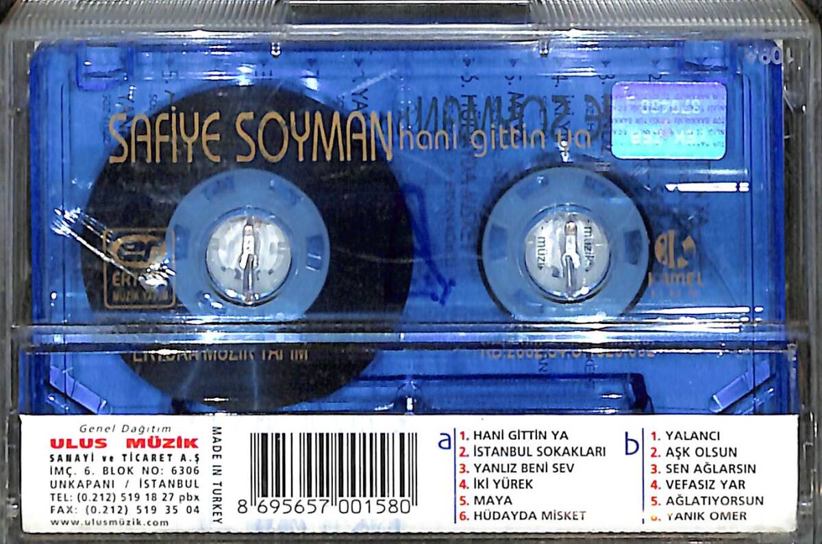 Safiye Soyman - Hani Gittin Ya KST26081 - 2
