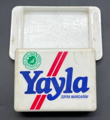Yayla Sofra Margarini Boş Plastik Kutu AOB3038 (N) - 1