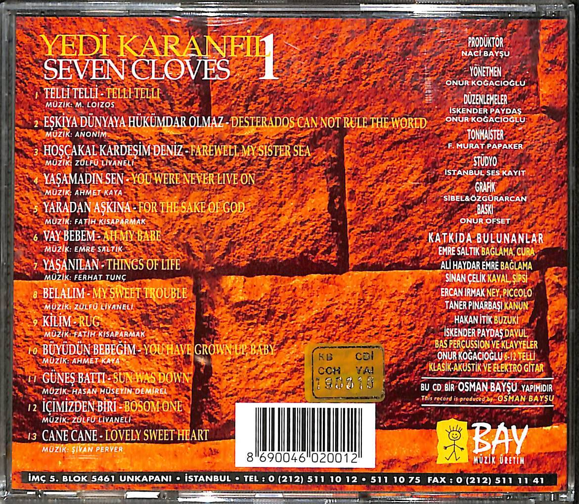 Yedi Karanfil 1 - Seven Cloves CD (İkinci El) CD3836 - 2