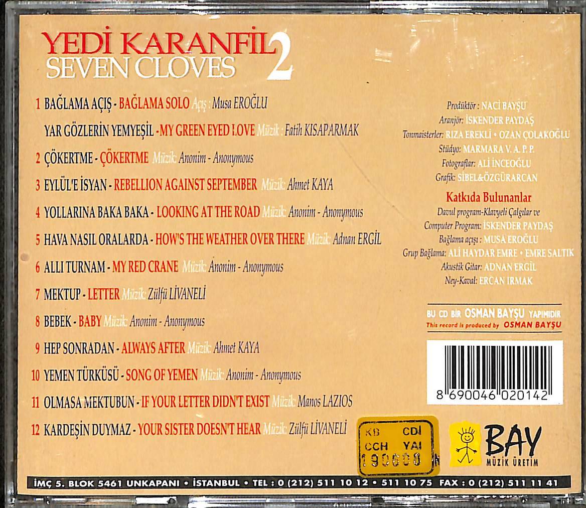 Yedi Karanfil 2 CD (İkinci El) CD3866 - 2