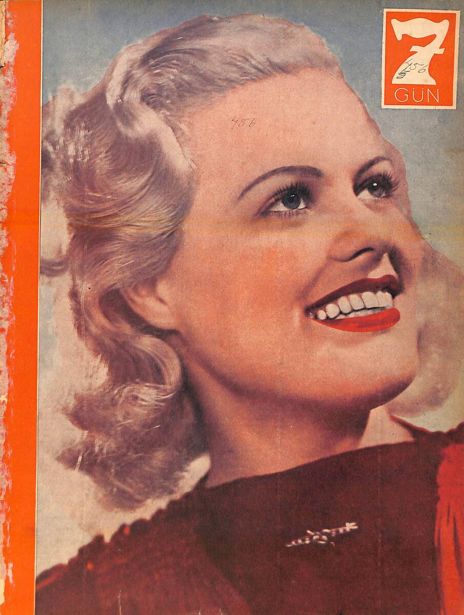 Yedigün Dergisi 1 Aralık 1941 No.456 - Hüseyin Cahit Yalçın - Murad Sertoğlu - Adnan Bilget - Sadri Ertem NDR95146 - 1