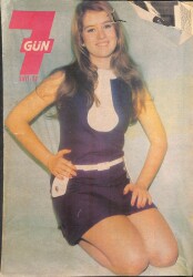 Yedigün Dergisi 1 Şubat 1970 Sayı: 62 - Turan Aksoy- Nilüfer Koçyiğit-Nezihe Becerikli-Yarının Yıldızı Jan Garrison-Sayıl Eman-Çaylar Dört Oldu NDR93334 - Gökçekoleksiyon