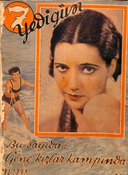 Yedigün Dergisi 11 Eylül 1935 No.131 - İtalya İle Habeş Ulusları Arasındaki Eski Savaşlar - Nurullah Ataç - Andre Jaksonun Heykeli NDR95128 - Gökçekoleksiyon