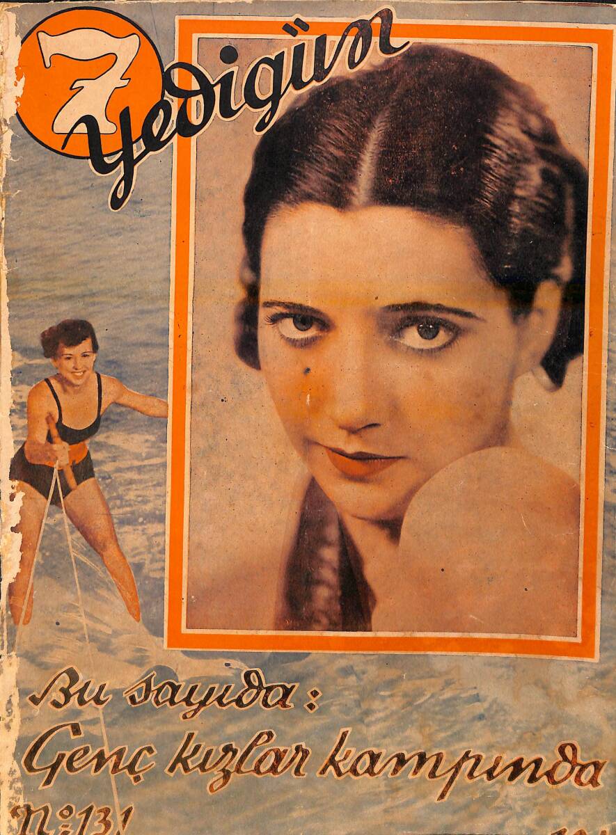 Yedigün Dergisi 11 Eylül 1935 No.131 - İtalya İle Habeş Ulusları Arasındaki Eski Savaşlar - Nurullah Ataç - Andre Jaksonun Heykeli NDR95128 - 1
