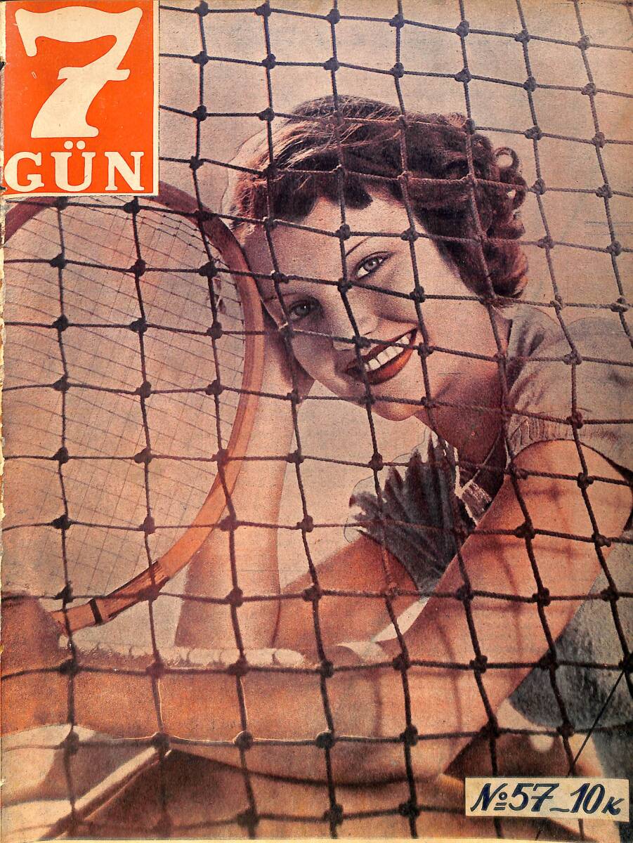 Yedigün Dergisi 11 Nisan 1934 No.57 - Mr. Paks Jillino - Profesör Behçet - Naci Sadullah NDR95074 - 1