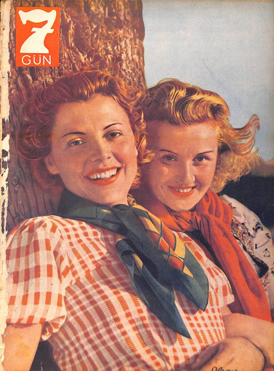 Yedigün Dergisi 11 Nisan 1939 No.318 - Amerika Cumhurreisi Ruzveltin - Doktor Toulouse - Reşat Nuri Güntekin NDR95377 - 1