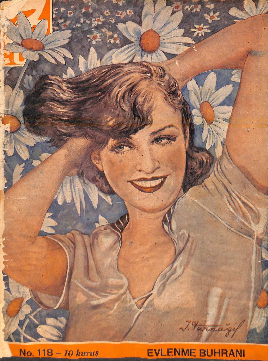 Yedigün Dergisi 12 Haziran 1935 No.118 - İbrahim Hakkı - Hikmet Feridun Es - Habeşistan Veliahtı - Ahmet Şükrü Dimen NDR95358 - 1