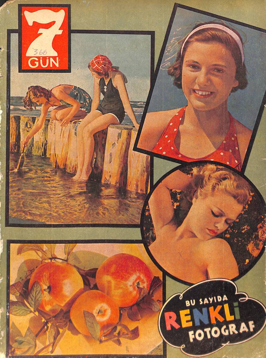 Yedigün Dergisi 12 Mart 1940 No.366 - Sadri Ertem - Dr. Seyfettin Yazgan - İbrahim Alaettin Gövsa - Ertuğrul Şevket - Mustafa Erkan NDR95667 - 1