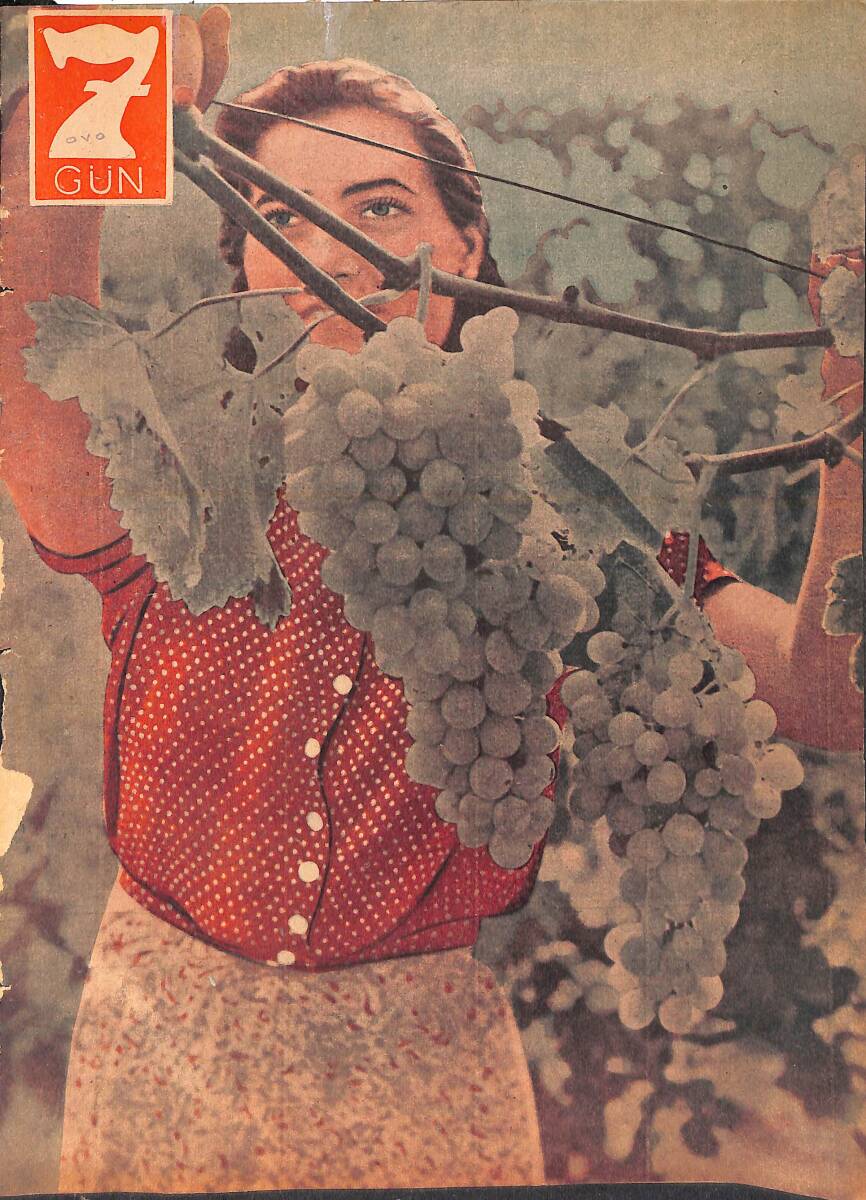 Yedigün Dergisi 13 Mart 1944 No.575 - Hüseyin Cahit Yalçın - Faruk Nafiz Çamlıbel - Kemal M. Altınkaya NDR95666 - 1