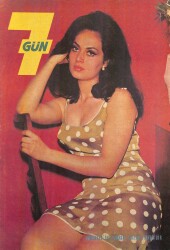 Yedigün Dergisi 13 Nisan 1969 Sayı: 20 - Taçsız Kraliçe Türkan Şoray - Osman Bölükbaşı - Suzan Sözen - Ercümant Kalmık NDR93321 - Gökçekoleksiyon