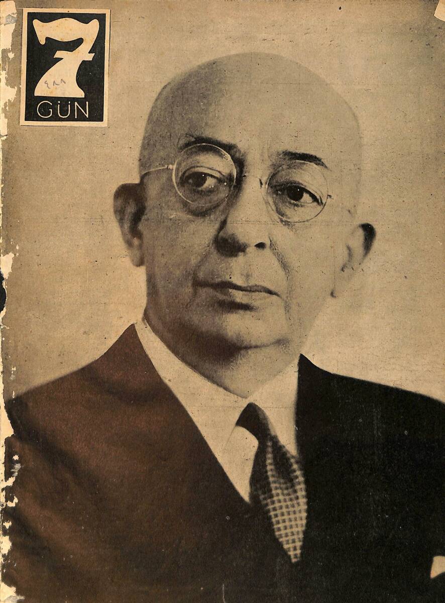 Yedigün Dergisi 13 Temmuz 1942 No.488 - Refik Saydamı Kaybettik - Hüseyin Cahit Yalçın - DR. Nuri Ömer Ergene - Hüseyin Siret Özsever NDR93639 - 1