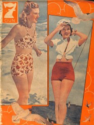 Yedigün Dergisi 14 Eylül 1942 No. 497 Cilt: 20 - Yazın Sesi: Dondurma Kaymaklı..! - Hava Kaptanları - Mantara Ayakkabılar NDR93377 - Gökçekoleksiyon