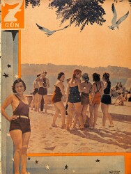 Yedigün Dergisi 14 Temmuz 1937 No.227 Cilt: 9 - Hindistan Yolu - Şarkın Büyük Şairi 