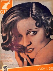 Yedigün Dergisi 15 Ağustos 1933 No.23 - Profesör Malsch - Dünyanın En Zengin Yazıcısı - Nizamettin Nazif NDR95693 - Gökçekoleksiyon