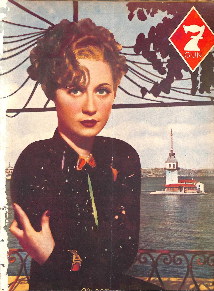 Yedigün Dergisi 15 Ekim 1938 Sayı 293 - Ressam General Halil - Hollywood Romanı NDR94641 - 1