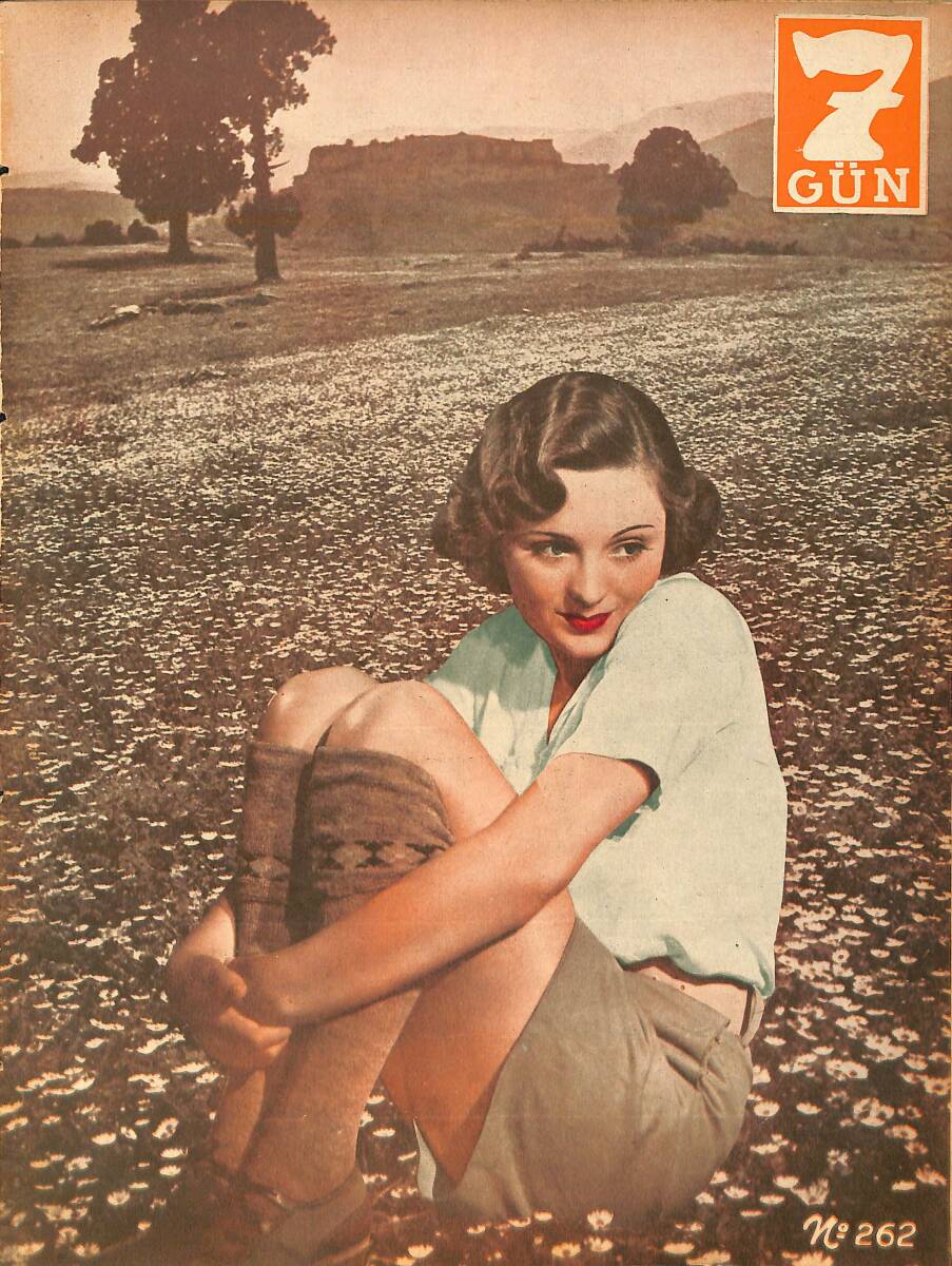 Yedigün Dergisi 15 Mart 1938 No.262 Cilt: 11 - Gaziantep Kahramanı 