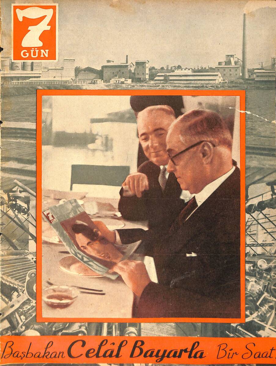 Yedigün Dergisi 15 Şubat 1938 No.258 Cilt: 10 - Arnavutluk Kraliçesi Aponyi - Celal Bayar'la 1 Saat - Kızlarımızın Eskrim Hevesi NDR93412 - 1