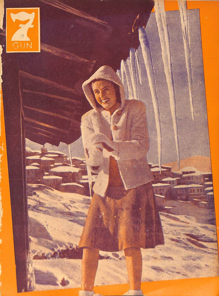 Yedigün Dergisi 15 Şubat 1943 No.519 Cilt: 20 - Adana Görüşmelerinden Resimler - laboratuvar Mucizesi: Dört Formülün Esrarı NDR93449 - 1
