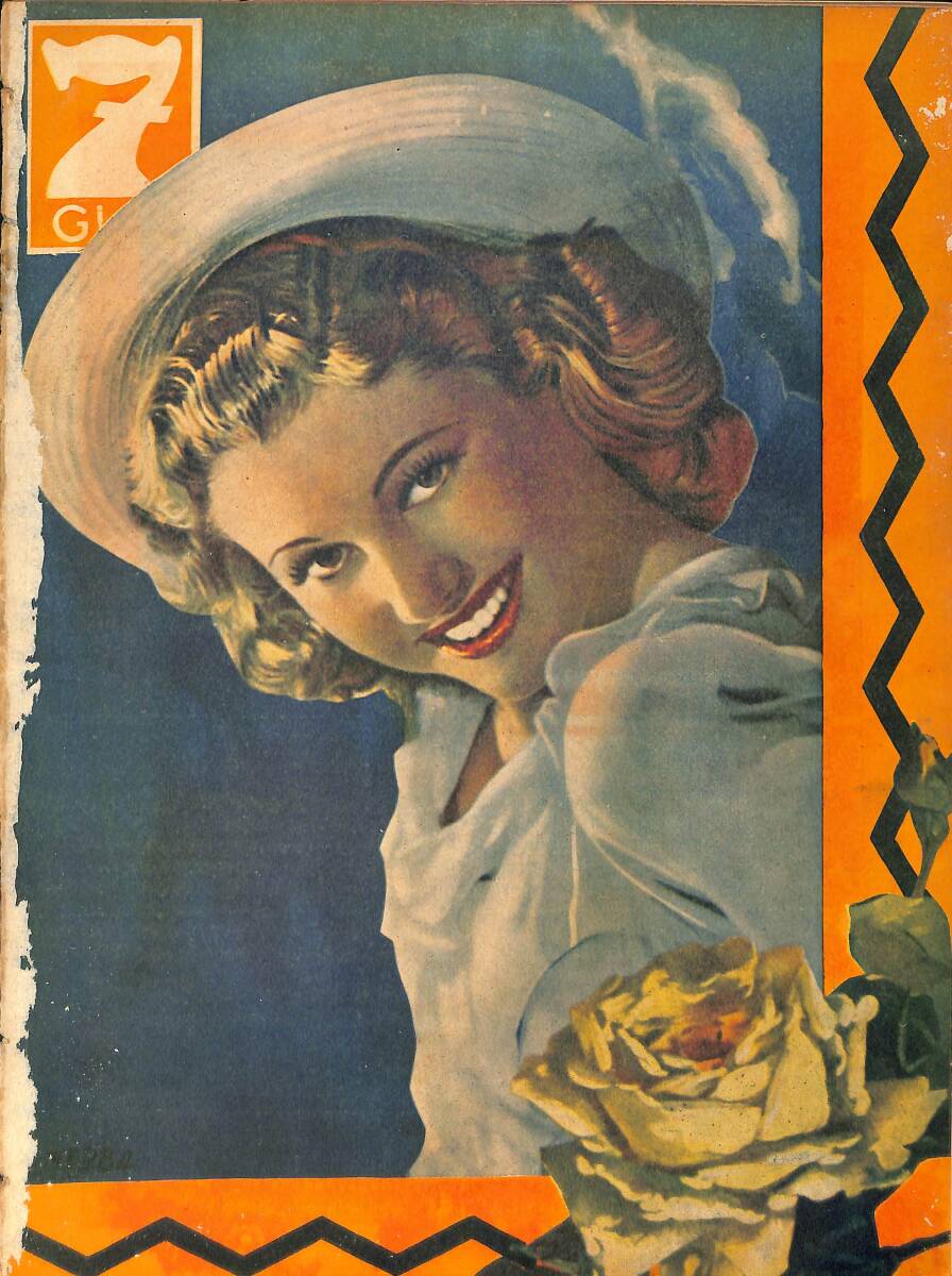Yedigün Dergisi 16 Ağustos 1938 No.284 Cilt: 11 - Arapdarlı Hüseyin - Kamil Akdik - Çalıkuşu - Kara Ali Ve Jak Şerri Güreştiler NDR93486 - 1