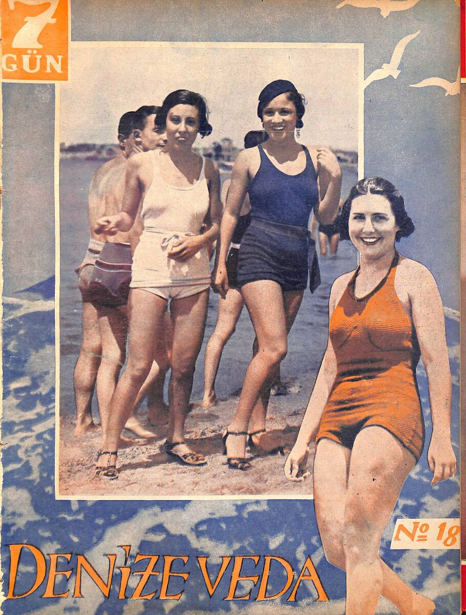 Yedigün Dergisi 16 Eylül 1936 Sayı 18 - Peyami Safa Anlatıyor - İzmir Türkkuşu NDR94614 - 1