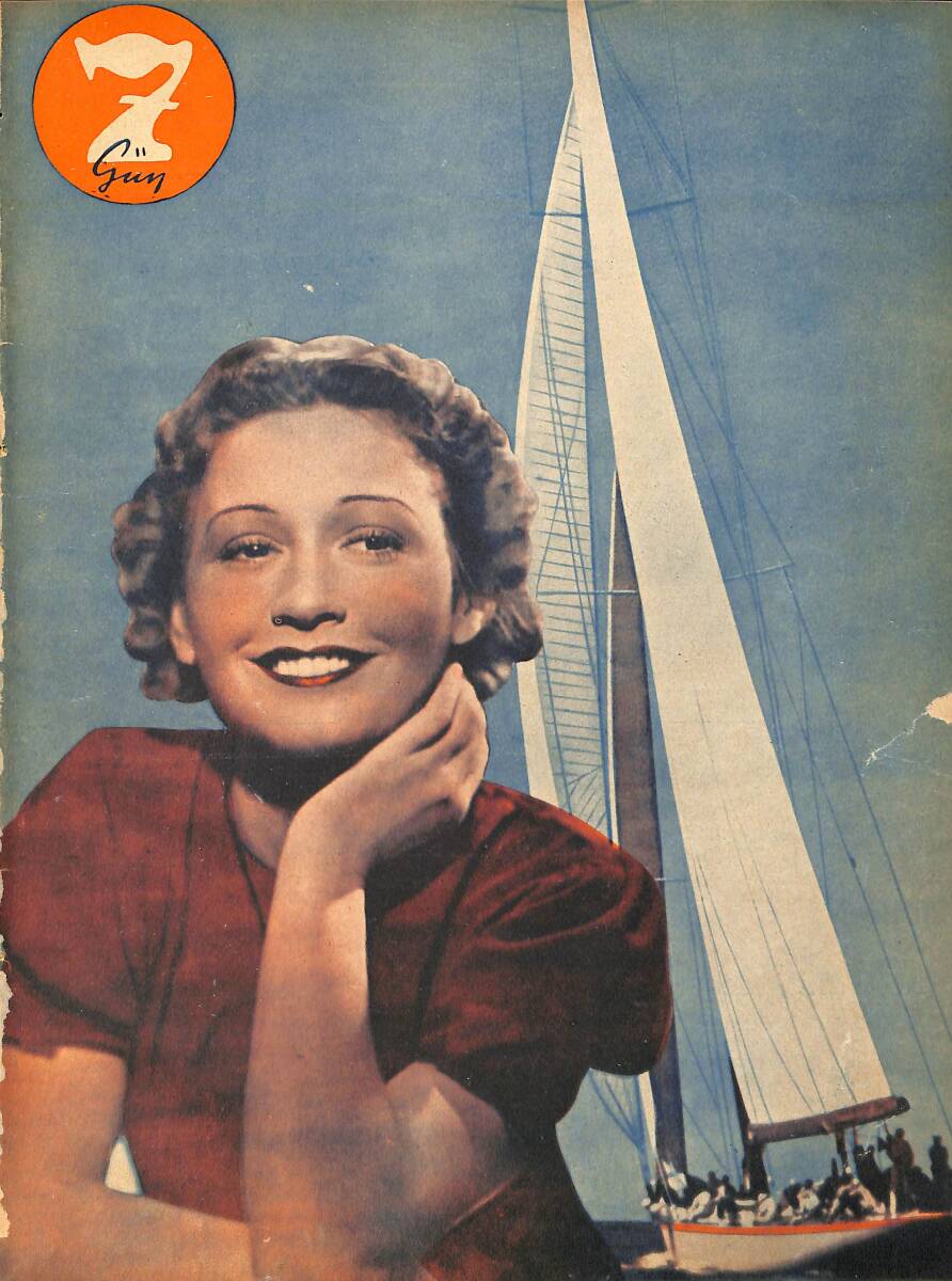Yedigün Dergisi 16 Haziran 1937 No.223 Cilt: 9 - Misafir Hükümdar Altes Abdullah - İsmet İnönü - Eski Hastalıklar NDR93468 - 1