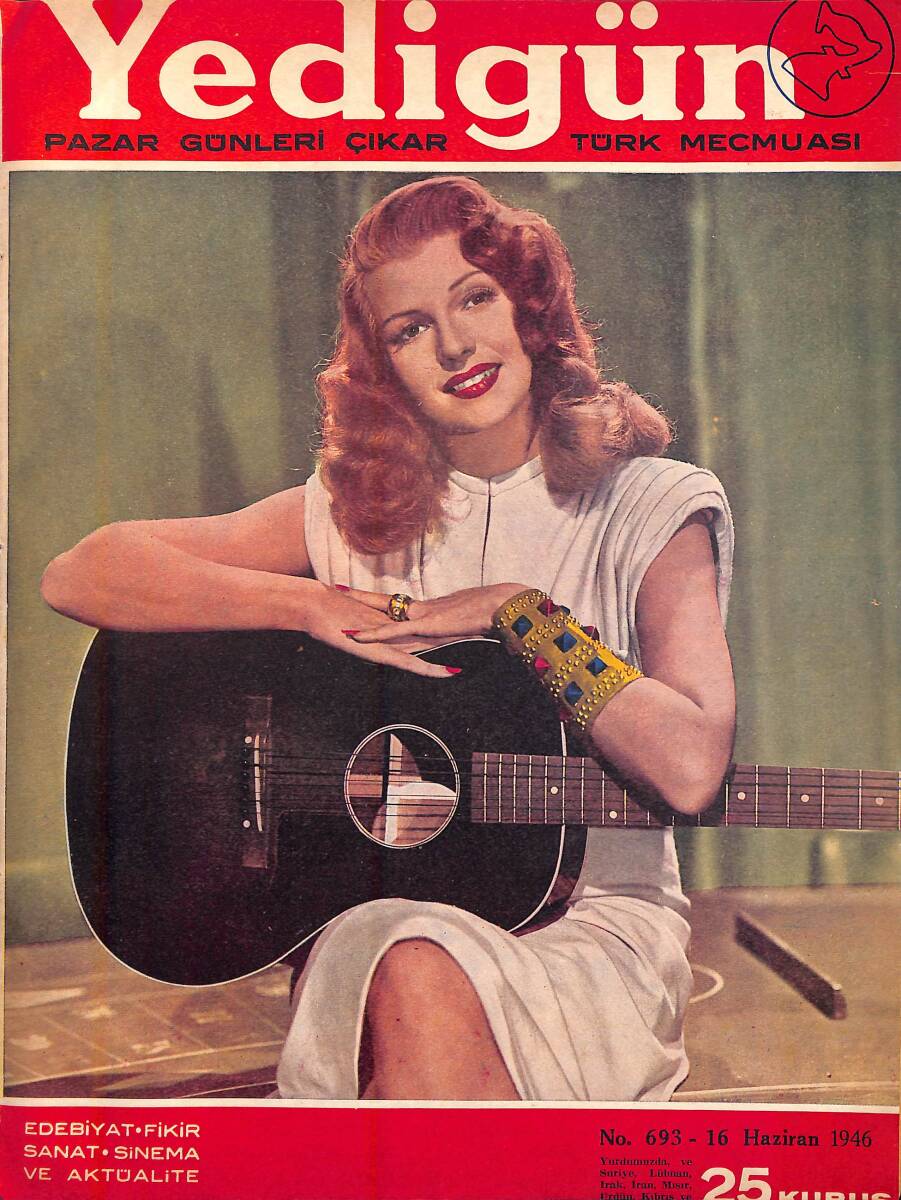 Yedigün Dergisi 16 Haziran 1946 Sayı 693 - Milyoner Hanri Ford - Nişantaşı Kız Sanat Enstitüsü Kızları Sergide NDR94635 - 1