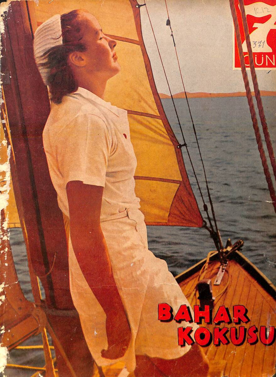 Yedigün Dergisi 16 Nisan 1940 No.371 - Nasuhi Baydar - Reşit Süreyya Gürsey NDR95078 - 1
