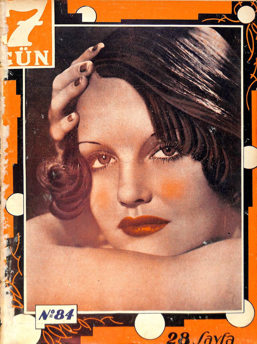 Yedigün Dergisi 17 Ekim 1934 No.84 Cilt: 4 - Adapazarlı Aziz Ağa - Bursa Kaplıcaları - Cemal Paşa Ve Ailesi - Emil Yanings NDR93457 - 1