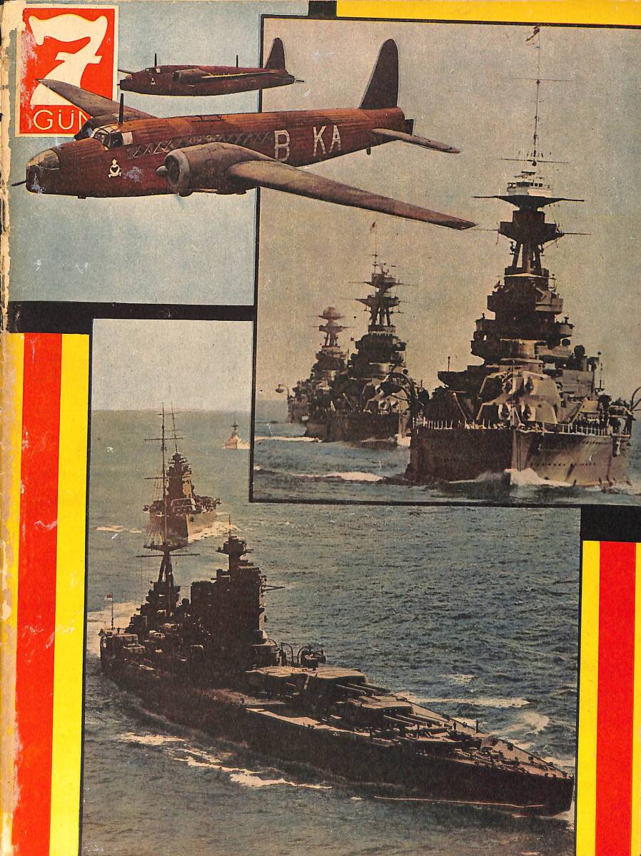 Yedigün Dergisi 17 Mart 1941 No.419 - George Washington - Meddah Lalin Kaba - Eski Dilenciler - Ercüment Behzat Lav - Bizim Harbe Dair NDR93708 - 1