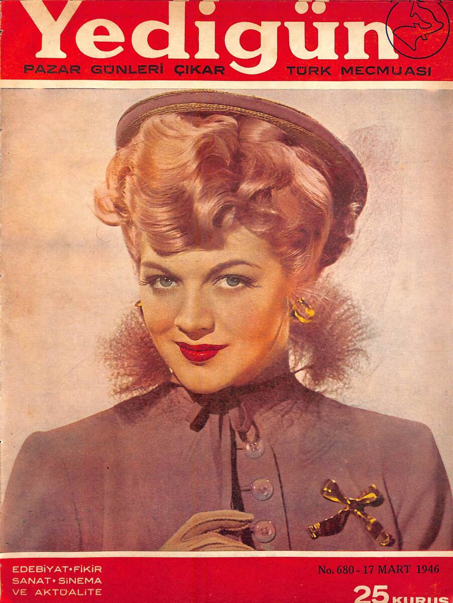 Yedigün Dergisi 17 Mart 1946 Sayı 680 - Fred Astaire Eş Arıyor NDR94618 - 1