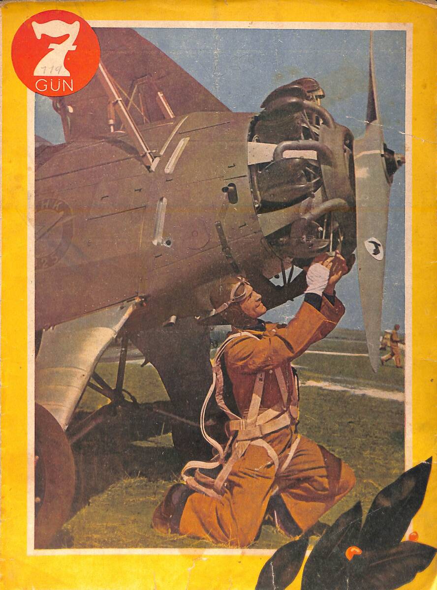 Yedigün Dergisi 17 Şubat 1941 No.415 - İngiliz Kralı 6. George - Falih Rıfkı Atay - Behçet Yazar - Nuri Ömer Ergene NDR95383 - 1