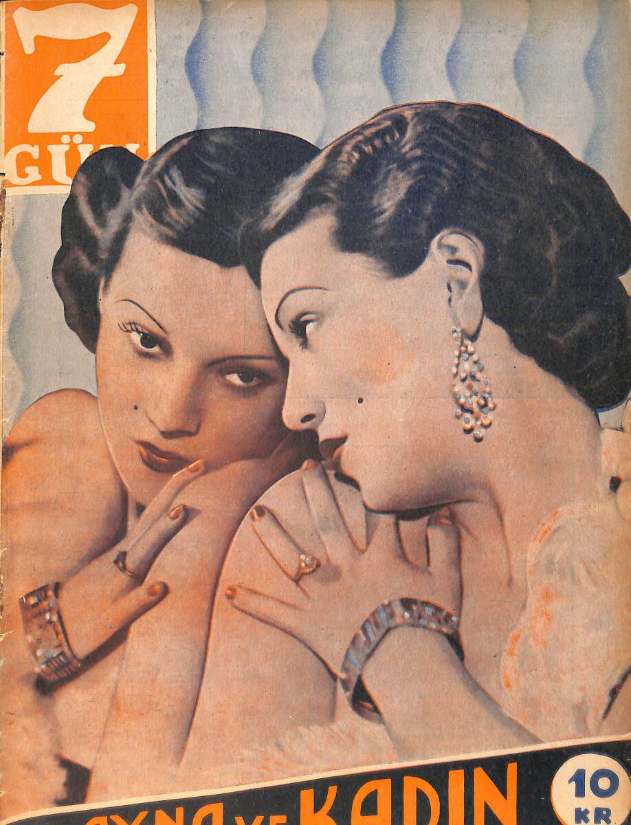 Yedigün Dergisi 18 Ekim 1933 No.32 - Madam Dö Tencin - Fontenelle NDR94608 - 1