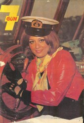 Yedigün Dergisi 18 Mayıs 1969 Sayı: 25 - Celal Şahin Doğum Gününde Zeki Müren İle, Sema Özcan Denizde, Asi Gençler Fotoroman, Che Beyaz Perdede NDR93326 - Gökçekoleksiyon